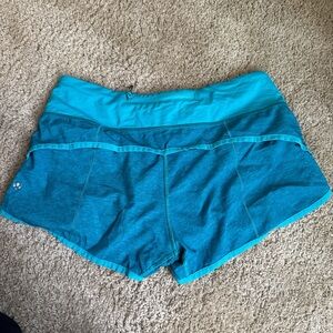 lululemon athletica Teal Athletic Shorts